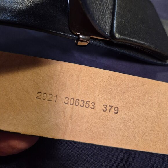 AKRIS Women's Leather Belt - Picture 5 of 13